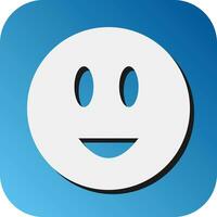 Emotion  Vector Glyph Gradient Background Icon For Personal And Commercial Use.