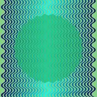 Vector abstract pattern in the form of wavy lines and a circle on a blue background