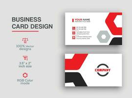 Free business card design vector