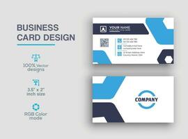 Free business card design vector