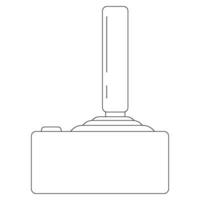 Joy stick icon vector design