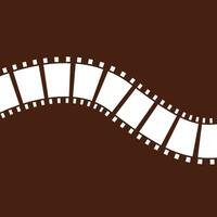 Film strip vector icon