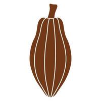 cacao icono vector