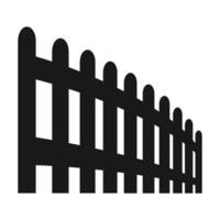 fence icon vector