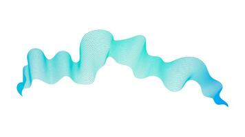 Abstract backdrop with wave gradient lines vector