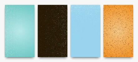Abstract geometric background of squares vector