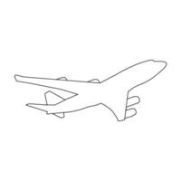 airplane icon vector