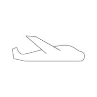 airplane icon vector