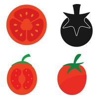 vector icono de tomate