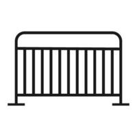 fence icon vector