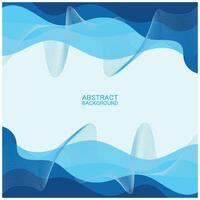 Abstract beach wave background design with blue vector combination, concept design for book cover, wallpaper, swimming pool, marine, lake