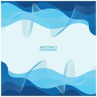 Abstract beach wave background design with blue vector combination, concept design for book cover, wallpaper, swimming pool, marine, lake