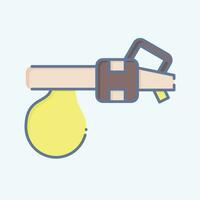 Icon Vacuum Blower. related to Construction symbol. doodle style. simple design editable. simple illustration vector
