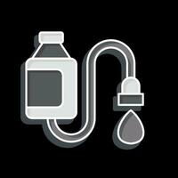 Icon Water Filter. related to Backpacker symbol. glossy style. simple design editable. simple illustration vector