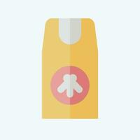 Icon Insect Repellant. related to Backpacker symbol. flat style. simple design editable. simple illustration vector