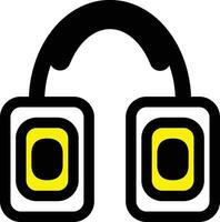 headset illustration design, art and creativity vector