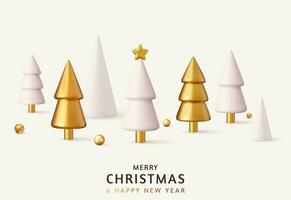 3d christmas design, vector