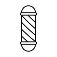 Barber Lamp Pole icon vector design templates simple and modern