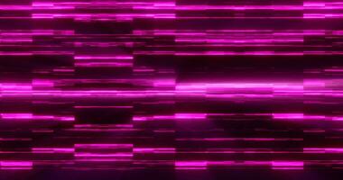 Purple bright glowing energy lines stripes with light futuristic hi-tech background photo