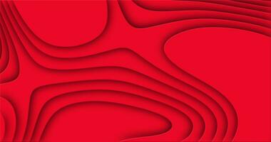 Red paper cut background. Abstract paper carve template background photo