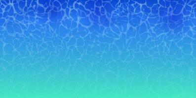 Summer blue swiming pool pattern. Sea, ocean surface. Overhead top view. Vector illustration in flat style