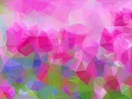 Colorful Triangle Abstract Background, vector illustration