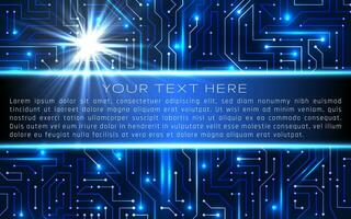 Technology background with space for your text. Vector illustration for your business presentations