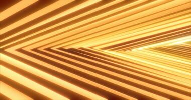Abstract energy glowing yellow lines triangles background photo