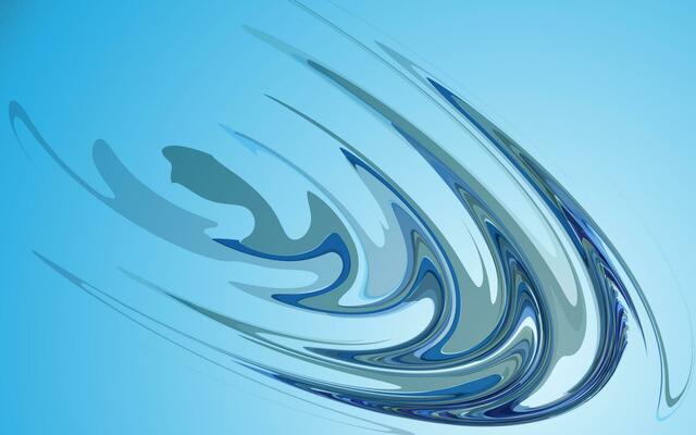 Abstract blue wave vector background