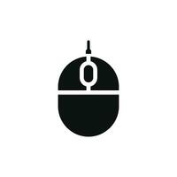 Computer mouse icon isolated on white background vector