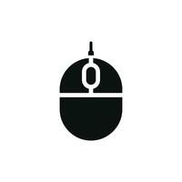 Computer mouse icon isolated on white background vector