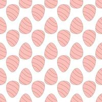 easter egg pattern hunting spring pattern textile vector