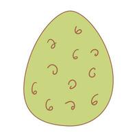 easter egg pattern hunting spring icon element vector