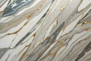 AI generated Natural Stone with Marble Texture, Intricate Veins, Subtle Color Variations photo