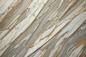 AI generated Natural Stone with Marble Texture, Intricate Veins, Subtle Color Variations photo