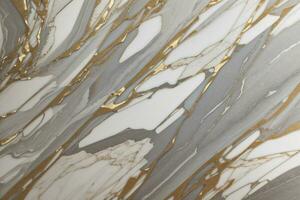 AI generated Natural Stone with Marble Texture, Intricate Veins, Subtle Color Variations photo