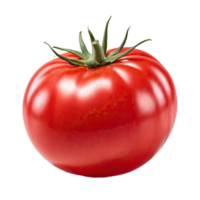 ai generado jugoso tomate aislado en transparente antecedentes png