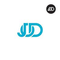 Letter JOD Monogram Logo Design vector