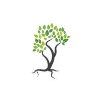 Tree branch vector ilustration design