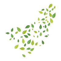 Eco nature Leaf Background Vector Illustration