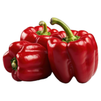 AI generated bell pepper are ready to be served png