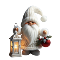 ai généré joyeux Noël affiche conception avec gnomes, christmass personnages pour décoration de Noël vacances, Nouveau année bannière, calendrier couverture, salutation carte png