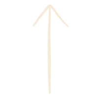 Top Arrow Up Arrow Sketch Line Arrow Element png