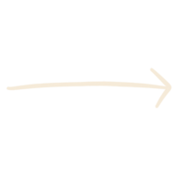 Sketch Line Arrow Element png