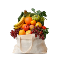 AI generated Assorted Fresh Fruit Collection on Transparent Background png