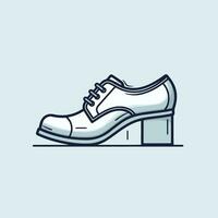 AI generated woman shoes icon illustration. shoes fashion icon vector