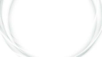 Abstract  white and gray color, modern design stripes background with geometric round shape. Vector illustration.