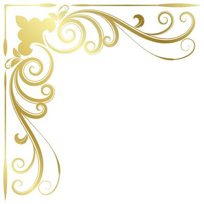 Golden Flower Border Vector Art, Icons, and Graphics for Free Download