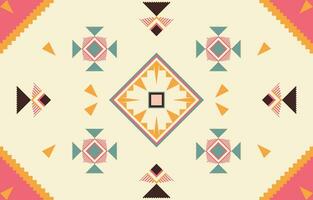 geometric ethnic pattern seamless flower color oriental. seamless pattern. Design for fabric, curtain, background, carpet, wallpaper, clothing, wrapping, Batik, fabric,Vector illustration. pattern sty vector