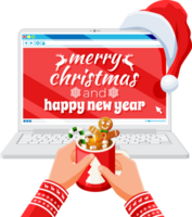 Christmas Office Celebration, New Year Greetings png